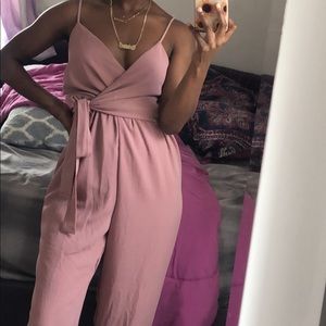Pink Jumpsuit